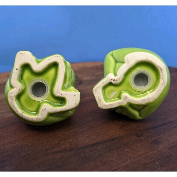 VTG OTAGIRI Anthropomorphic Frog Couple Adorable Salt & Pepper Shaker Set - Picture 8 of 10